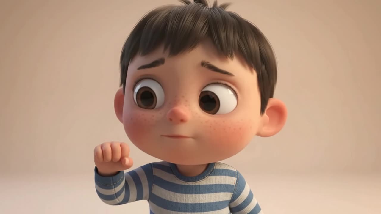 Un cuadro del corto terminado